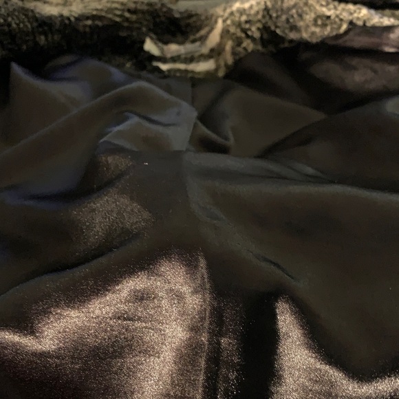 Perry Ellis Brown/Tan Snap Button Teddy Jacket- Size M - Picture 6 of 6